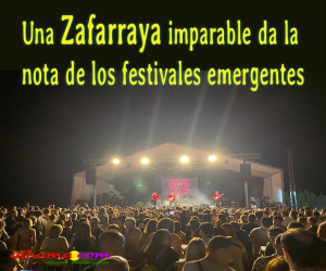 Una Zafarraya imparable da la nota de los festivales emergentes