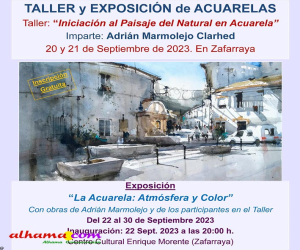 Taller de acuarelas en Zafarraya: iniciación al paisaje