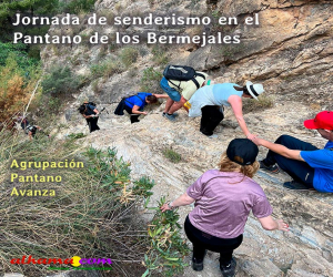 Jornada de senderismo en el Pantano de los Bermejales 