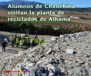 Alumnos de Chauchina visitan la planta de reciclados de Alhama