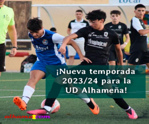 Comienza la temporada 23/24 para la UD Alhameña