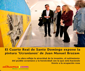 El Cuarto Real de Santo Domingo expone la pintura 'Ucranianos' de Juan Manuel Brazam