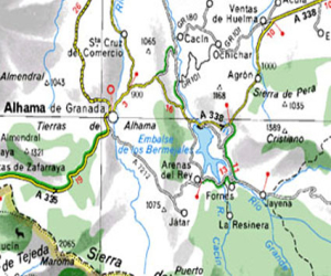 Accidente de tráfico en la carretera de Alhama a Játar