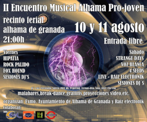 Música electrónica para el fin de semana