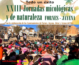 Játar, Arenas del Rey, Fornes y Jayena unidos en las XXIII Jornadas Micológicas y de Naturaleza 