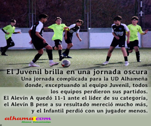 El Juvenil brilla en una jornada oscura