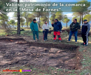 Valioso patrimonio de la comarca en la “Mesa de Fornes”
