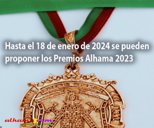Se abre el plazo para las propuestas de los Premios Alhama 2023