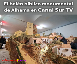 El belén bíblico monumental de Alhama supera las 2.500 visitas
