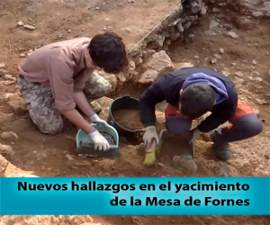 Nuevos hallazgos en el yacimiento de la Mesa de Fornes