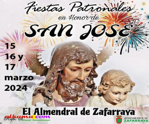 Todo listo para las fiestas de San José en El Almendral