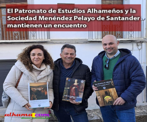El Patronato de Estudios Alhameños y la Sociedad Menéndez Pelayo de Santander mantienen un encuentro