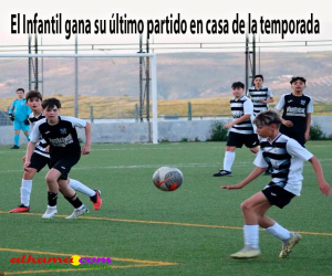 El Infantil gana su último partido en casa de la temporada