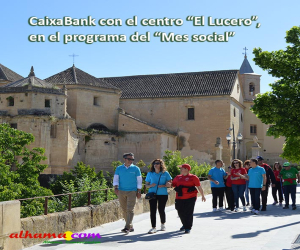 CaixaBank con el centro “El Lucero”, en el programa del “Mes social”