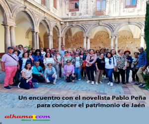 Un encuentro con el novelista Pablo Peña para conocer el patrimonio de Jaén