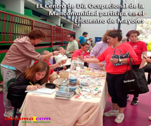 EL Centro de Día Ocupacional de la Mancomunidad participa en el Encuentro de Mayores