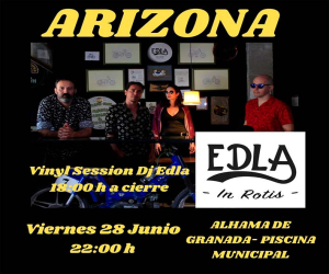 Este viernes en la piscina municipal rock en vivo con Arizona