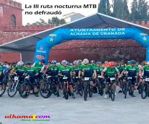 La III ruta nocturna MTB no defraudó