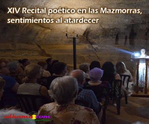 XIV Recital poético en las Mazmorras, sentimientos al atardecer