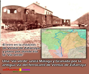 Una "vía verde" unirá Málaga y Granada por la antigua vía del ferrocarril de Ventas de Zafarraya