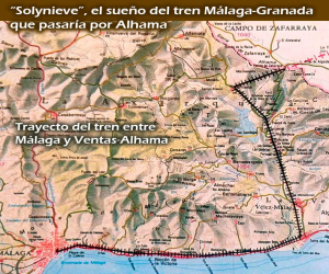 “Solynieve”, el sueño del tren Málaga-Granada que pasaría por Alhama