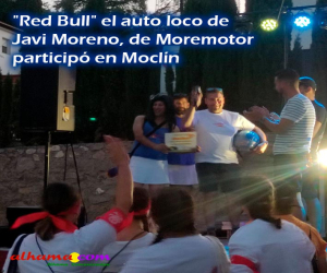 Este fin de semana el Red Bull se lo tomó Moclín