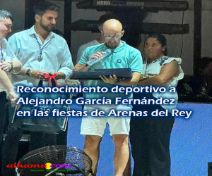 Reconocimiento deportivo a Alejandro García Fernández, Alex