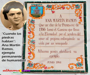 Ana Martín Ramos, ejemplo permanente de humanidad