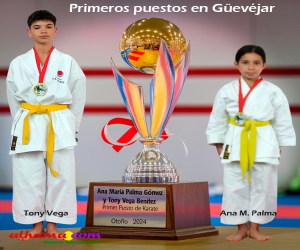 Campeonato de Karate en Güevéjar con triunfo de Ana y Tony