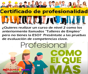 Próximas pruebas de competencias clave