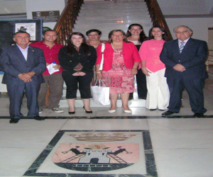 La gala literaria se celebró en el patio del Carmen