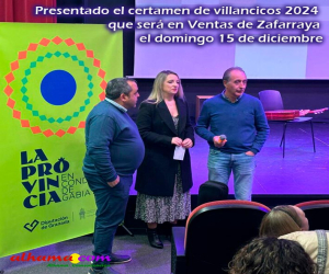 Presentado el certamen de villancicos 2024 que será en Ventas de Zafarraya el domingo 15 de diciembre