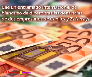 Cae un entramado internacional de blanqueo de dinero tras las denuncias de dos empresarios de Caniles y Zafarraya por estafa