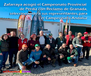 Zafarraya acogió el Campeonato Provincial de Perdiz con Reclamo de Granada, seleccionando a sus representantes para el Campeonato Andaluz