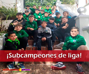 ¡Subcampeones de liga!
