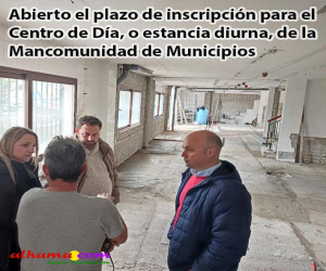 Abierto el plazo de inscripción para el Centro de Día de la Mancomunidad de Municipios