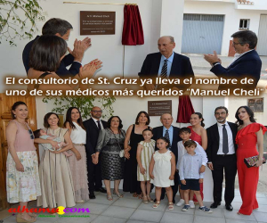 Santa Cruz del Comercio se vuelca en un emotivo homenaje al que fuera su médico, Manuel Cheli: "Ustedes son mi familia"
