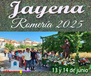 Romería de San Antonio 2025 en Jayena, 13 y 14 de junio’25
