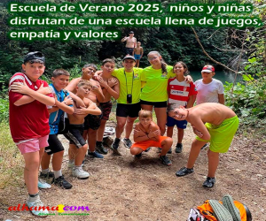 Escuela de Verano 2025, actividad para los meses estivales en Alhama