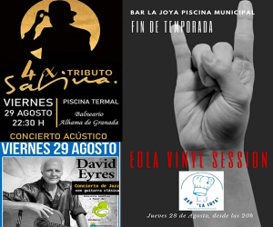 El verano se va acabando y algunos establecimientos organizan sus últimos eventos