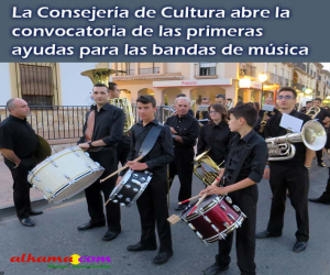 La Consejería de Cultura abre la convocatoria de las primeras ayudas para las bandas de música