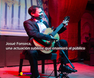 Josué Fonseca, una actuación sublime que enamoró al público