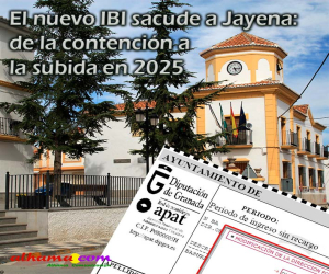 El nuevo IBI sacude a Jayena: de la contención a la subida en 2025