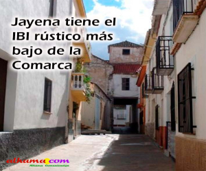 Jayena tiene el IBI rústico más bajo de la Comarca