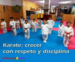 Karate: crecer con respeto y disciplina
