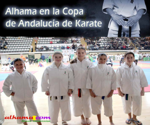 Alhama en la Copa de Andalucía de Karate