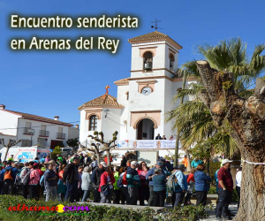 Encuentro senderista en Arenas del Rey