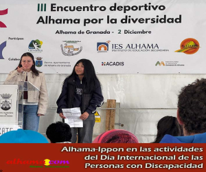 Alhama-Ippon en las actividades del Día Internacional de las Personas con Discapacidad