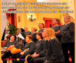 Játar acogió el XXVII Certamen de Villancicos de la Mancomunidad de Municipios de la Comarca de Alhama