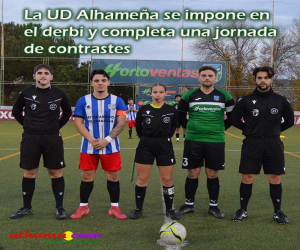 La UD Alhameña se impone en el derbi y completa una jornada de contrastes